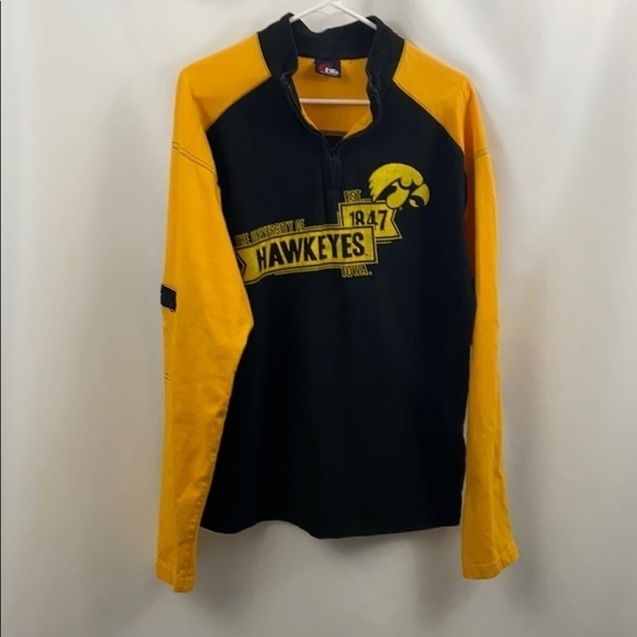 TSI Sportswear Other - Iowa Hawkeys 1/2 Zip Long Sleeve Black XL Shirt